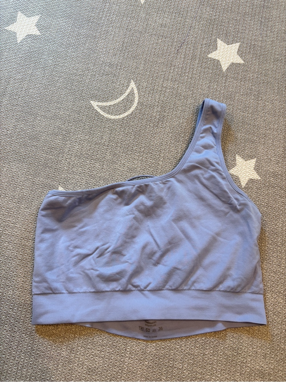 NVGTN One-Shoulder Seamless Bralette in Lavender